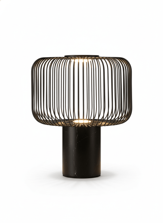 Veridian Industrial Cage Desk Lamp