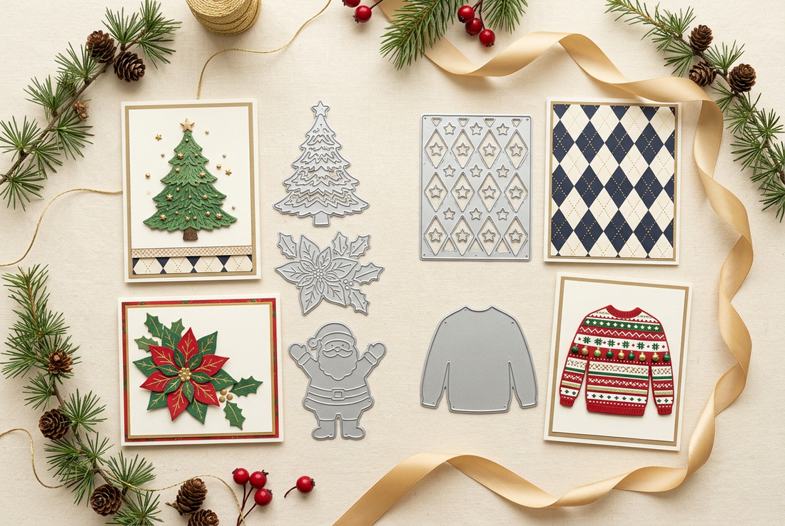 Midmorning Gift Guide: Christmas Cardmaking Etched Dies Gifts Worth Giving — AURABAGS SHOP Picks for October 26, 2026