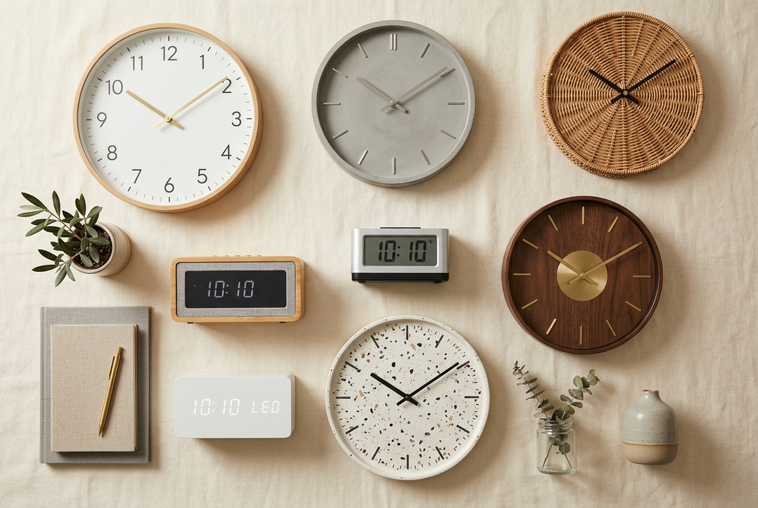 Morning Bestsellers Spotlight: Clocks for Every Room — AURABAGS SHOP Picks for October 19, 2026