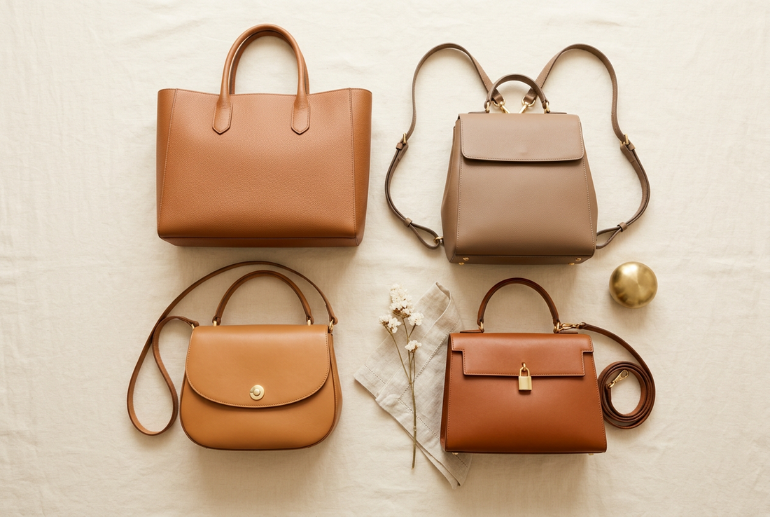 Lunchtime Picks: Leather Handbags You'll Love — AURABAGS SHOP, October 18, 2026