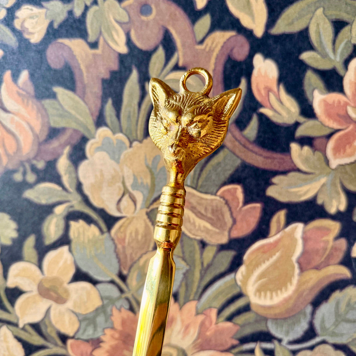 Brass Fox Letter Opener