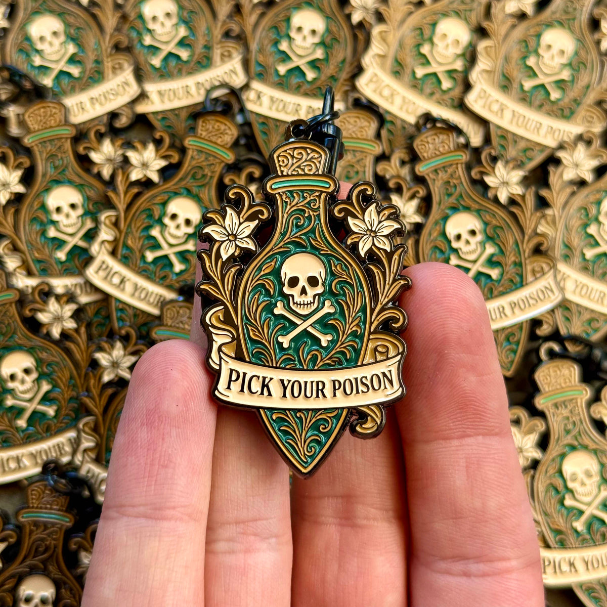 Pick your Poison Keychain