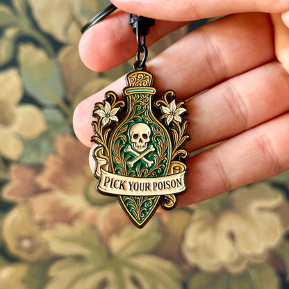 Pick your Poison Keychain