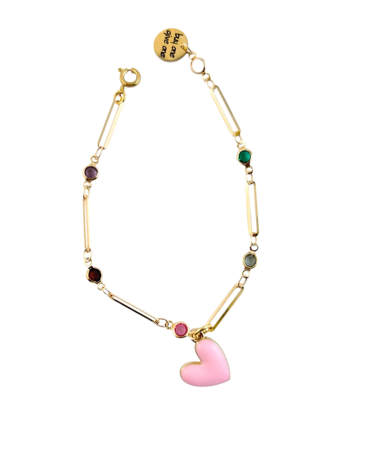 Heart Pop Bracelet - Cotton Candy