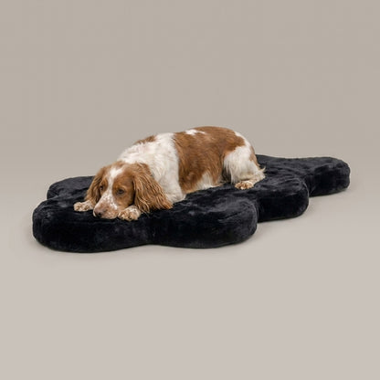 hide shape dog bed