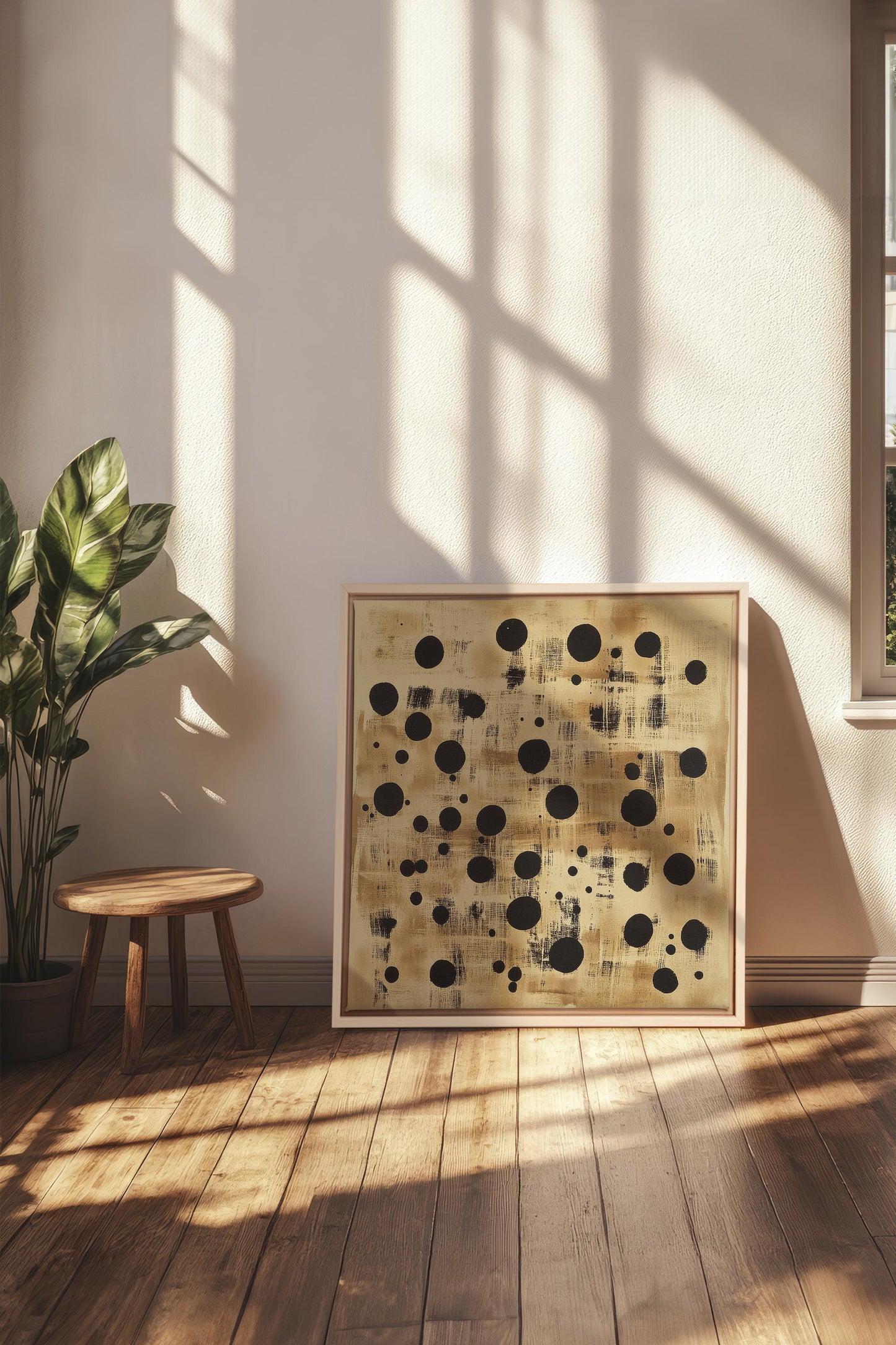 EARTHLY CONSTELLATION, Oeuvre sur toile étirée