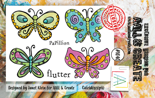 AALL and Create  A7 Stamp Set - 1040 - Caleidoscopio