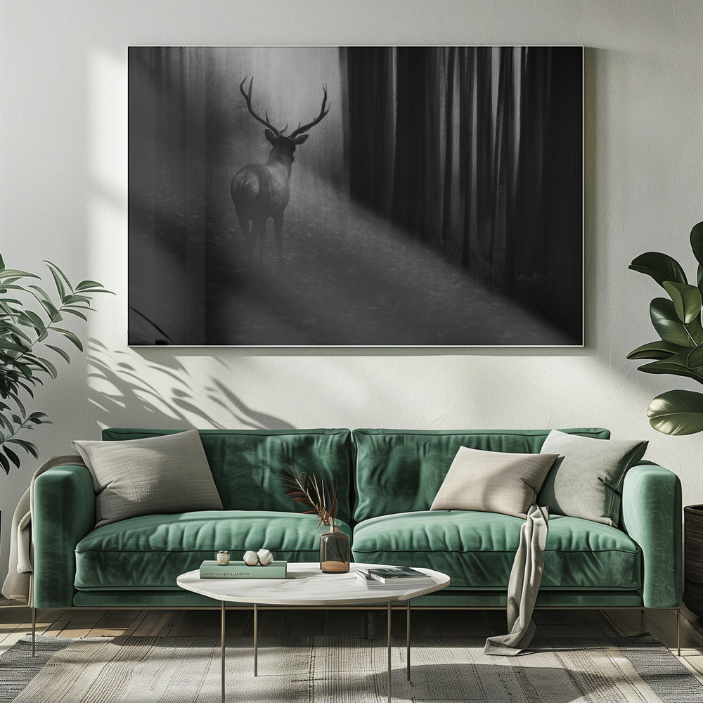 Wall art Stag. Deer