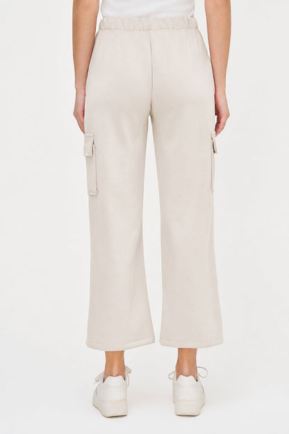 Women's Knit Pull-On Sweatpants with Side & Cargo Pockets