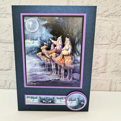 Die Cut Decoupage – Wise Men Scene (Pack Of 3)