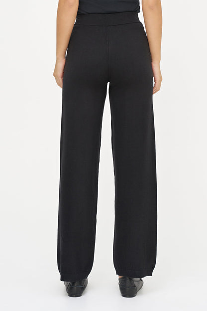 Women's Knit Pull-On Straight-Leg Pants