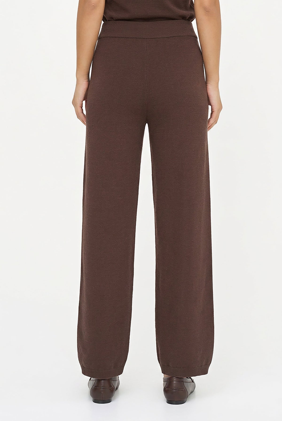 Women's Knit Pull-On Straight-Leg Pants