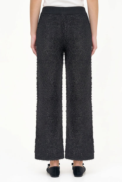Women's Tinsel-Knit Pull-On Pants