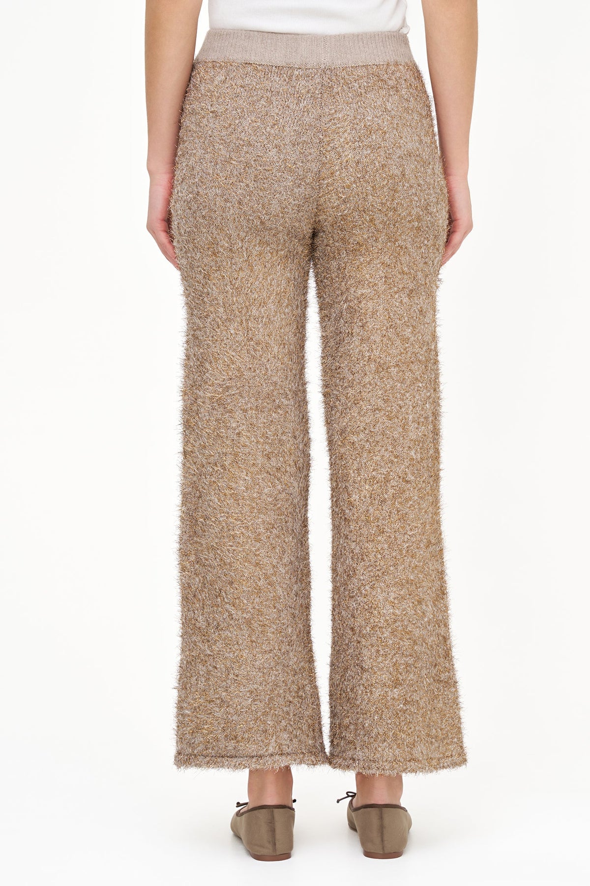 Women's Tinsel-Knit Pull-On Pants
