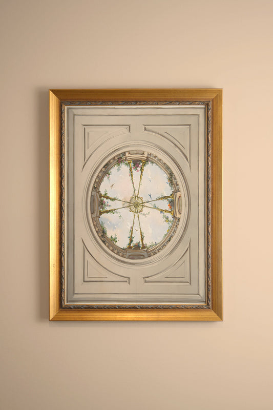 CIEL DE PALAIS, CADRE VINTAGE OR