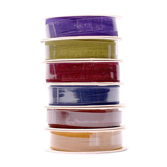 Vaessen Creative Organza Set 6 Colors 3mmx2m Autumn