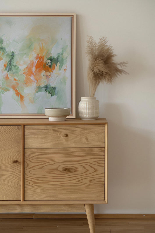 ABSTRACT JUNGLE, Oeuvre sur toile étirée