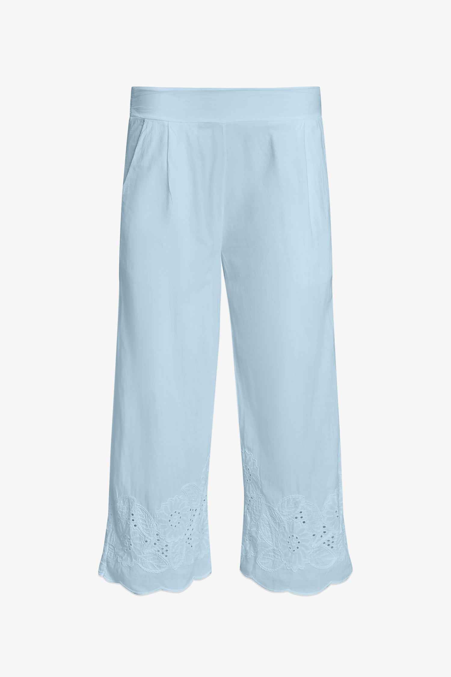 Women's Woven Capri Trousers
