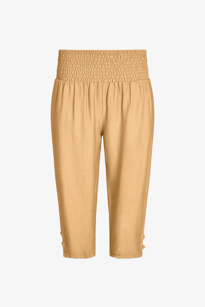 Women's Woven Capri Trousers
