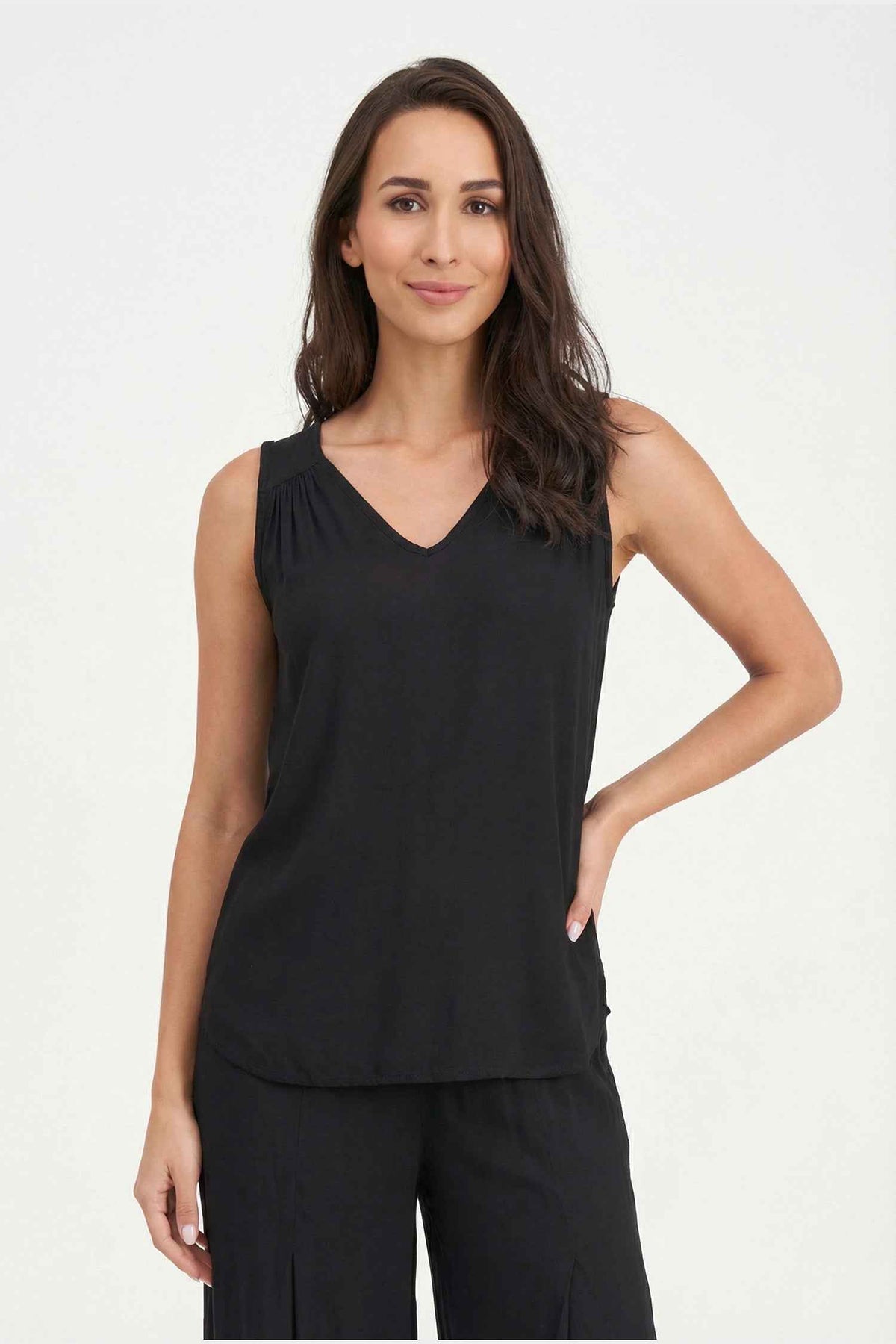 Women's Woven Sleeveless Top