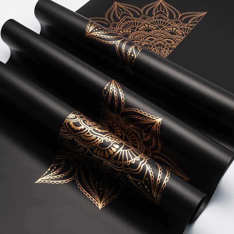 Widened &amp; Thickened PU Rubber Yoga Mat – Premium Non-Slip Fitness Exercise Mat