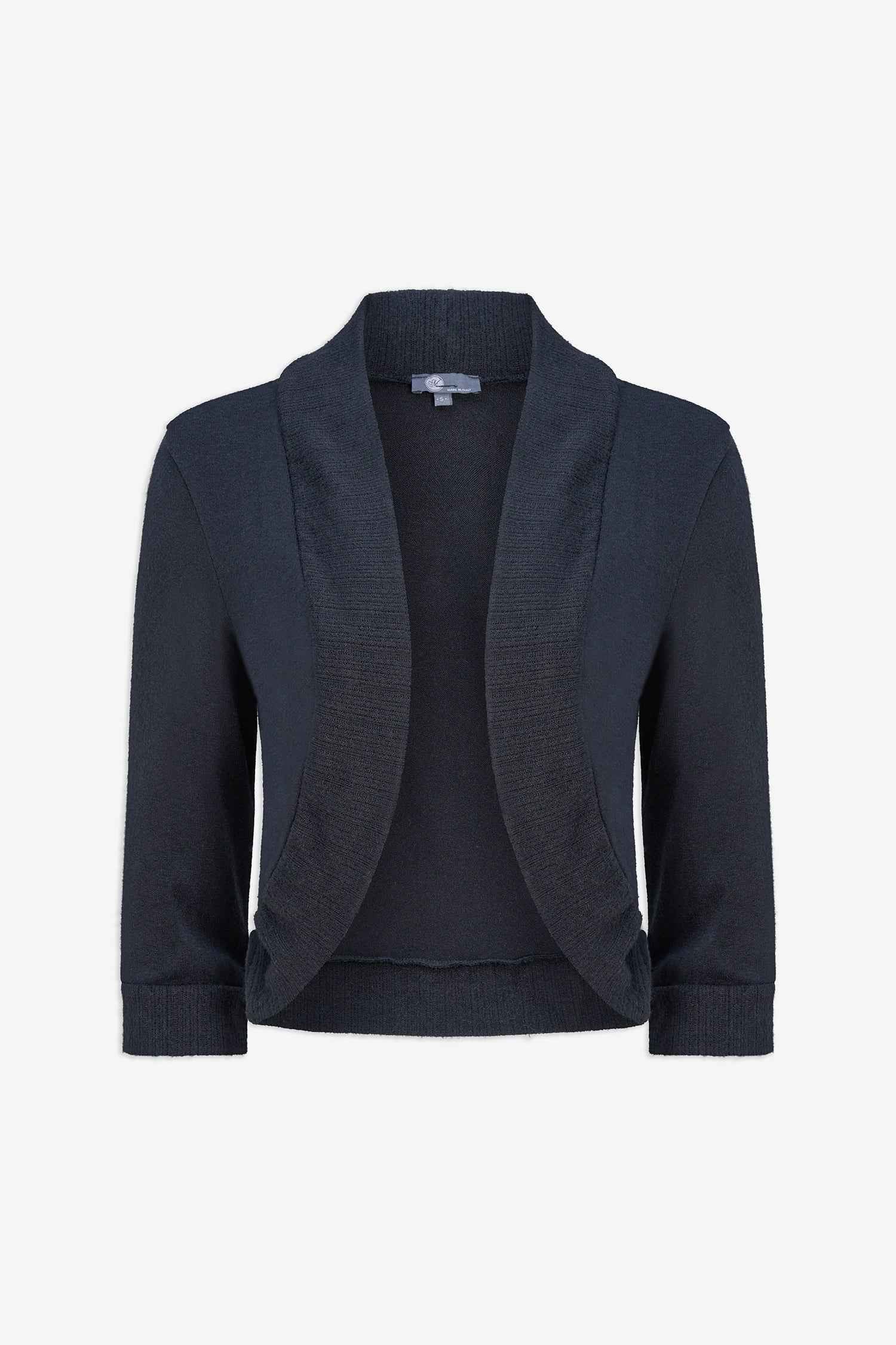 Women's Knit/Woven Combo Cardigan