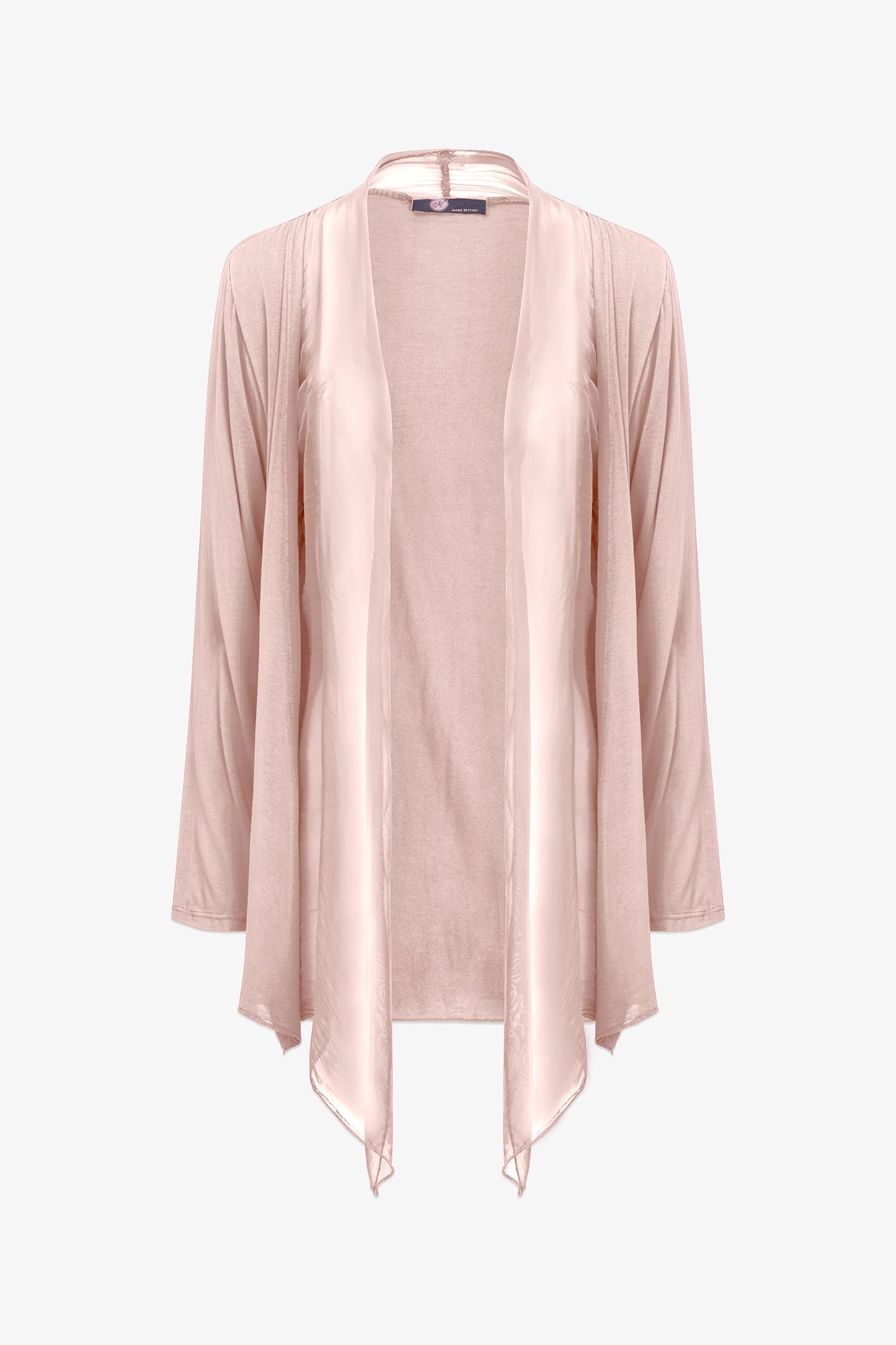 Women's Knit/Woven Combo Cardigan