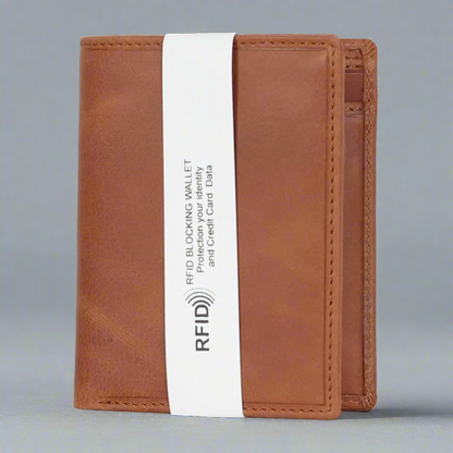 MET Men’s Upright Leather Wallet