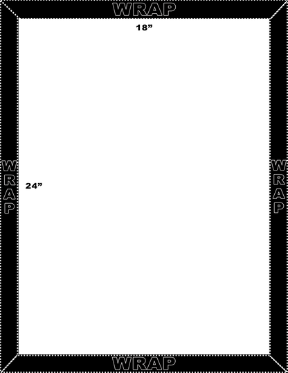 Custom Portrait Photo Canvas
