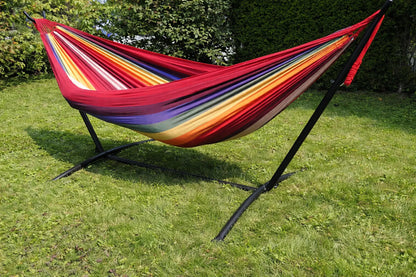 Deluxe Brazilian Double Hammock with Universal Stand