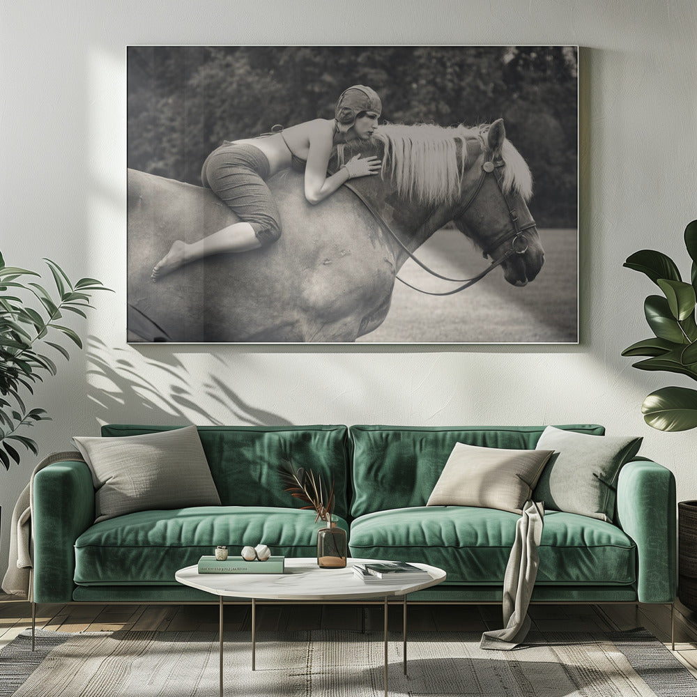 Wall art Off to the Races