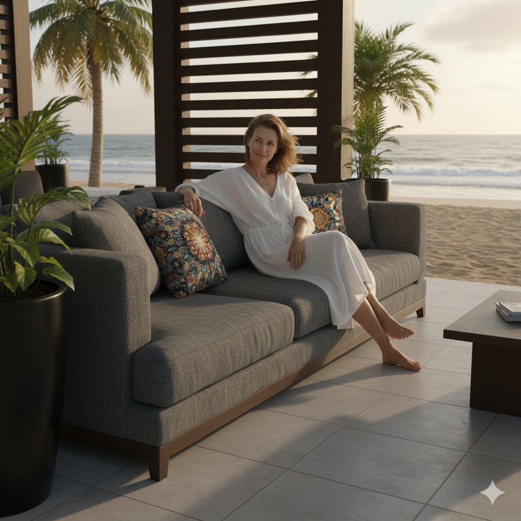 Geometric Mandala Woven Pillow | Boho Mosaic Throw Pillow