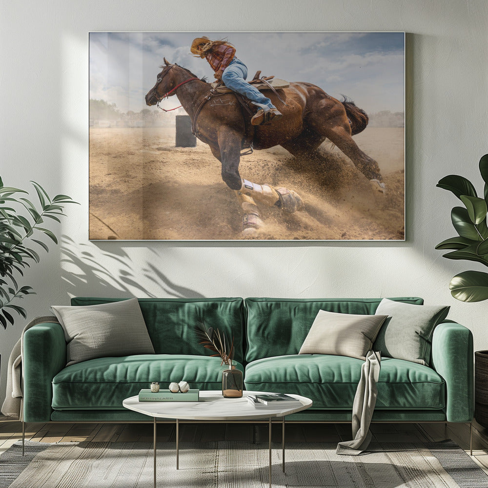 Bending Horse