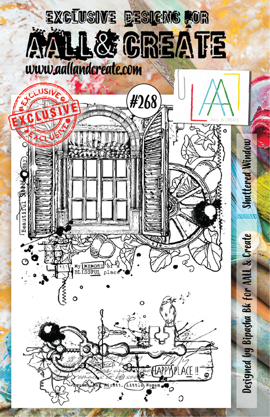 AALL and Create Stamp Set - 268 - Shuttered Window