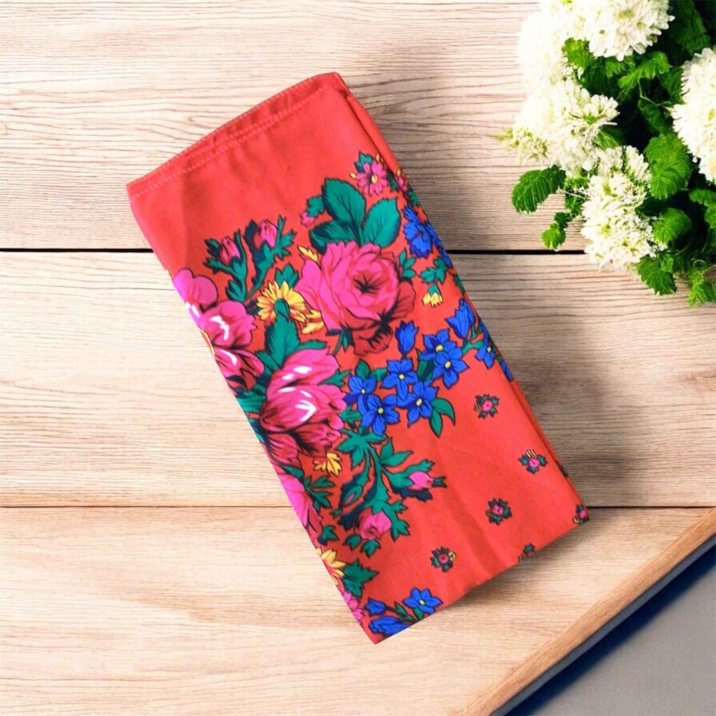 Scarlet( Red)Kokum Scarf