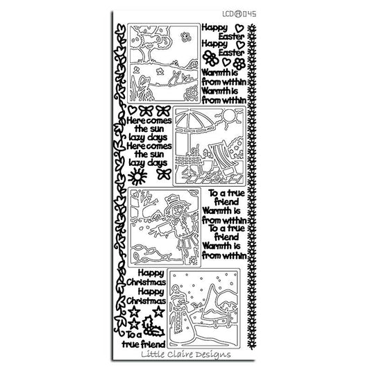 Seasonal Scenes Sticker