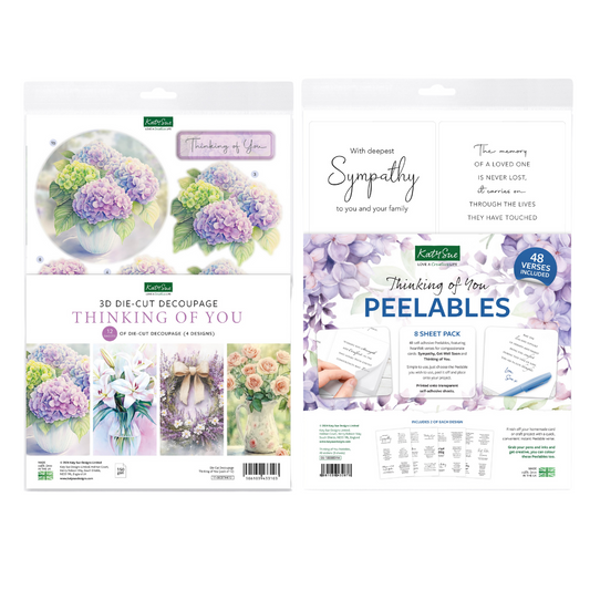 Thoughtful Creations Bundle: Die Cuts & Sentiment Stickers