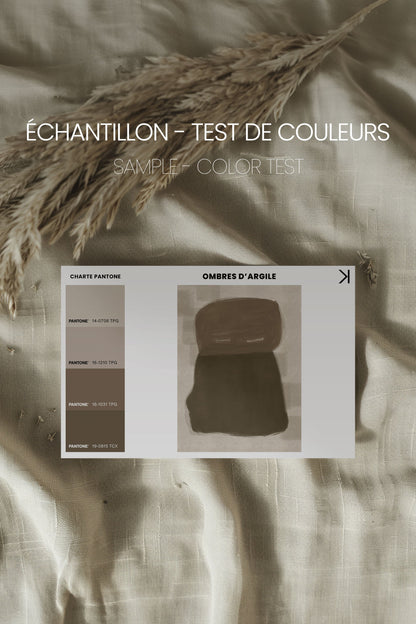 OMBRES D'ARGILE, Oeuvre sur toile étirée
