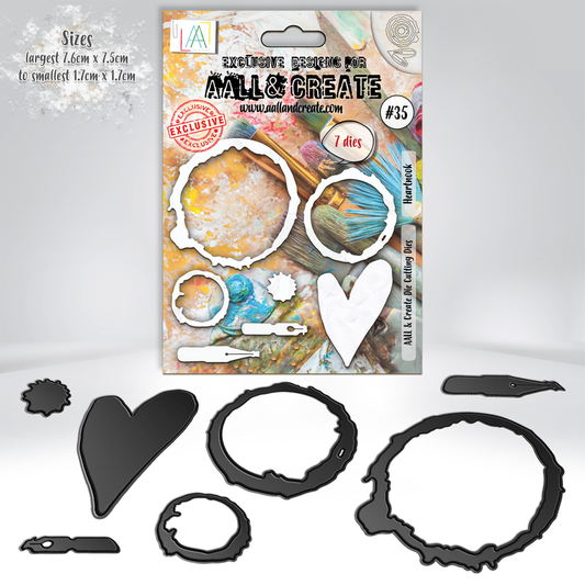 AALL and Create #35 - Die-Cutting Die Set - Heartnook