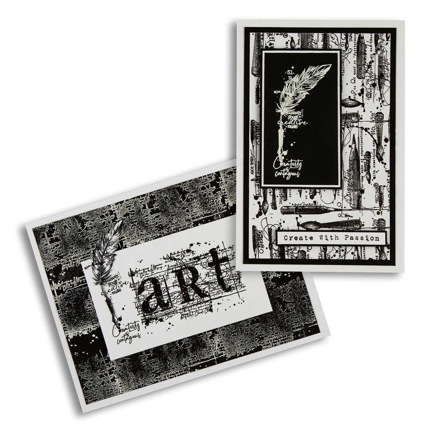 AALL and Create Stamp Set - 919 - Inking Gears