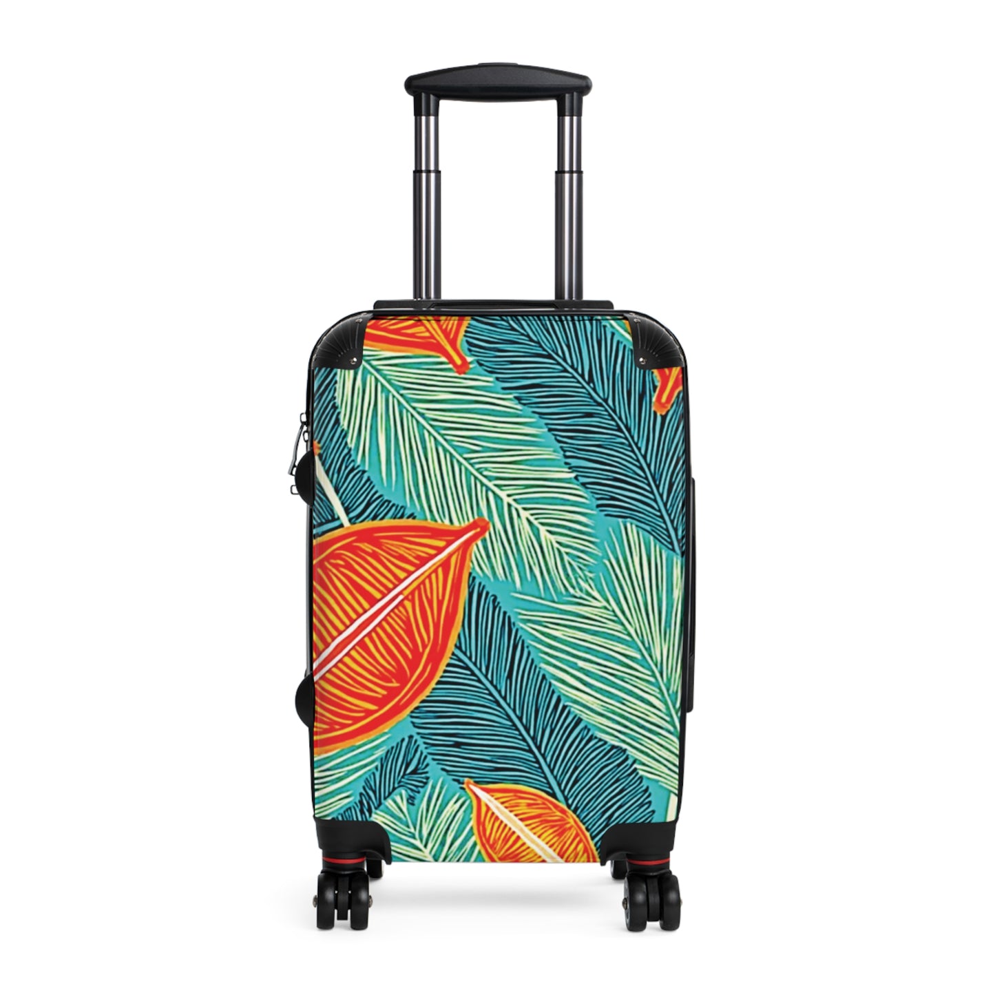 Tropical Leaves Carry-On Suitcase