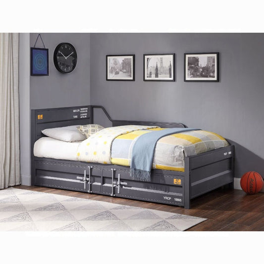 Kamotsu Daybed w/Trundle - Gunmetal Grey