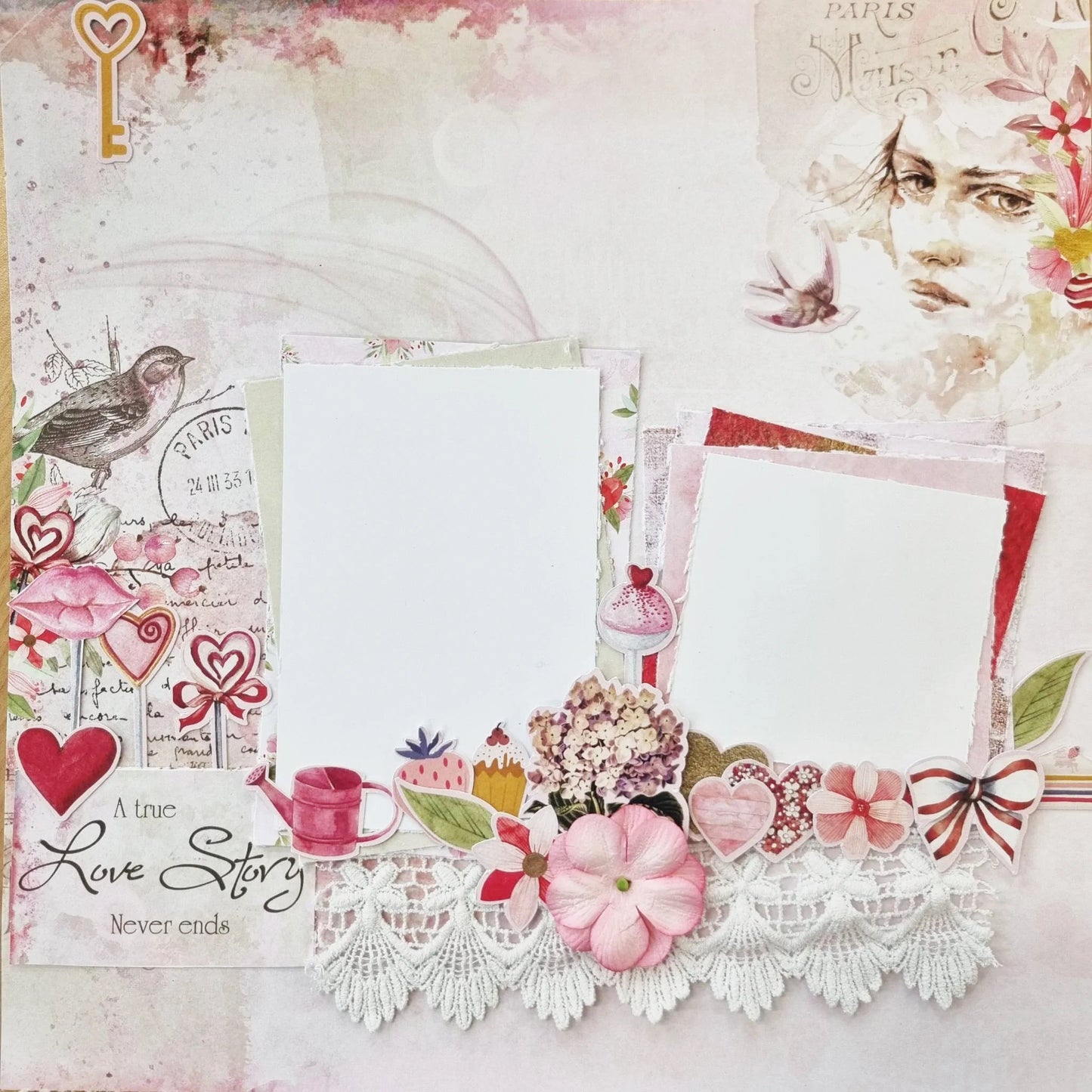 3Quarter Designs - 12" X 12" Paper Pack  - Always Yours