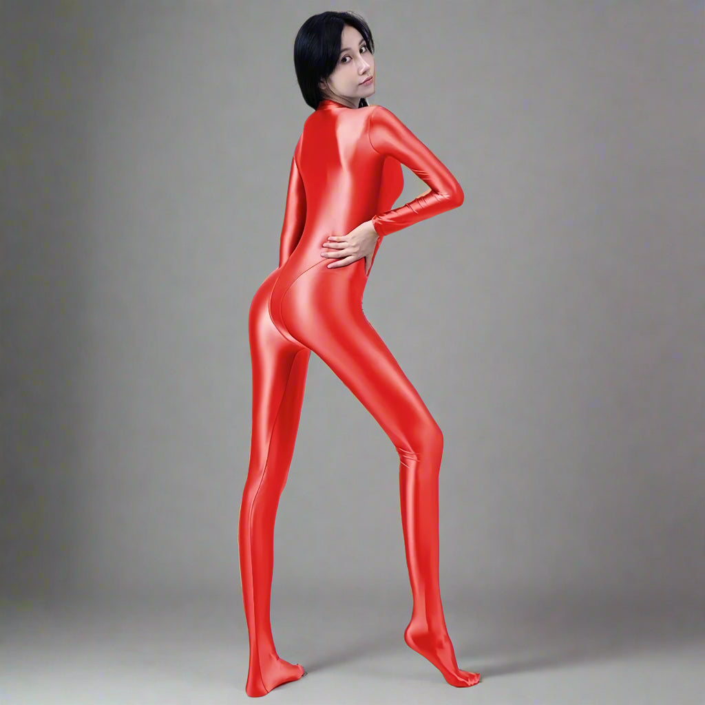 AMORESY Celestia Series Front-Zip Catsuit - Classic Colors