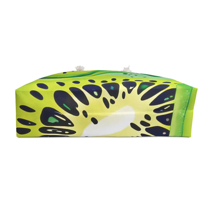Kiwi Slices Weekender Bag | Tropical Fruit Beach Tote | Busy Mom Carryon