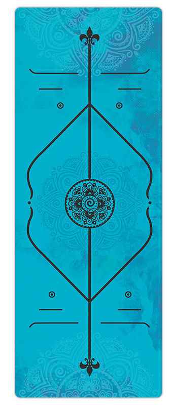 Non-Slip Yoga Mat – Rubber Fitness Exercise Mat