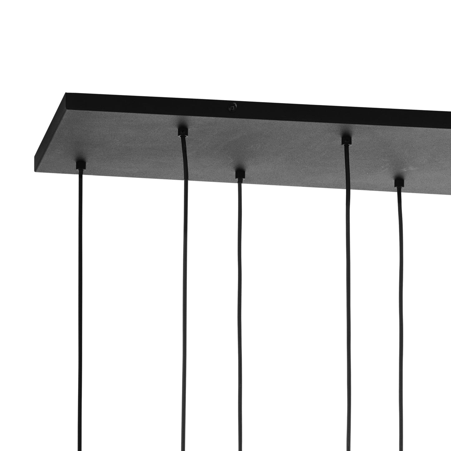 CUBUS Graphite Glass Scandinavian Pendant Light Fixture for Kitchen Island, Dining Room & Living Room (8-Light) - AURABAGS SHOP