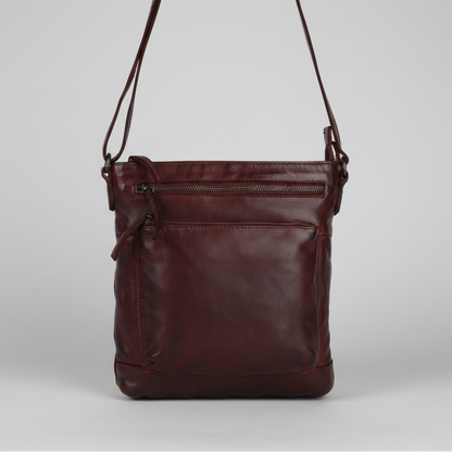MET Leather Crossbody Bag