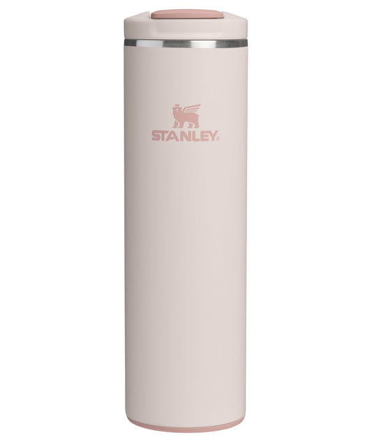 Stanley AeroLight Transit Bottle 16 oz | Locking Drink Through Lid | Leak Resistant Water Bottle or Coffee Travel Mug | Lightweight Insulated Stainless Steel | BPA-Free | Rose Quartz 🍁 All In One Marketplace Canada