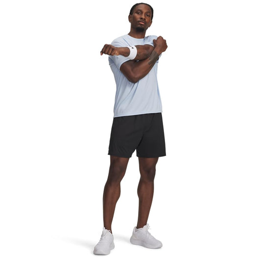 Under Armour Men's Mk-1 Shorts, (001) Black/Black/Castlerock, Large 🍁 All In One Marketplace Canada